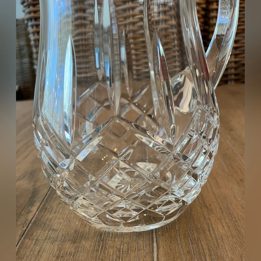 Waterford Lismore‎ Crystal 64oz Pitcher Vintage But New With Tags